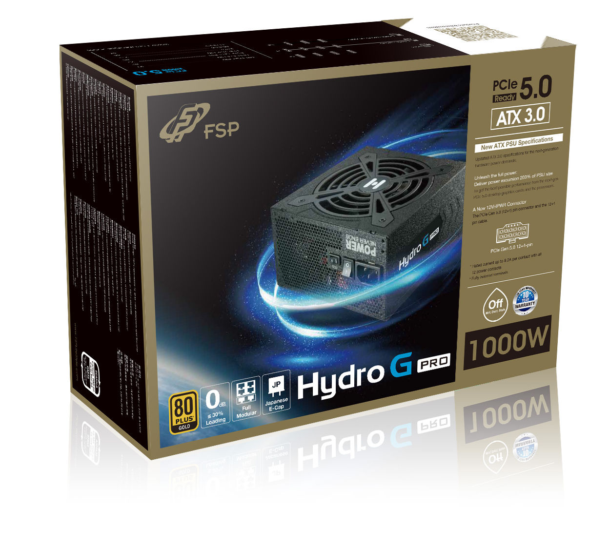 Hydro PTM PRO、Hydro G PRO 系列升級FSP 發表全新ATX3.0 & PCIe Gen 5