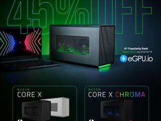 Razer 💚 11 月超級優惠 💚 Core X eGPU 低至 55 折