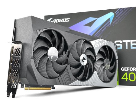 三環燈效、EdgeView 顯示屏AORUS GeForce RTX 4080 16GB MASTER - 電腦