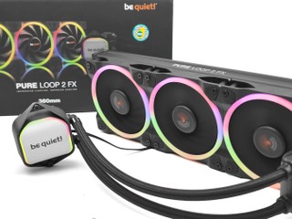 雙重減震水泵、Light Wings 風扇 be quiet! Pure Loop 2 FX 360mm 一體式水冷