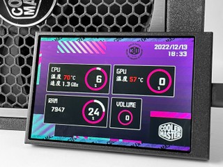 USB 介面、簡單易上手 !! SmartScreen 3.5 吋系統狀態副屏