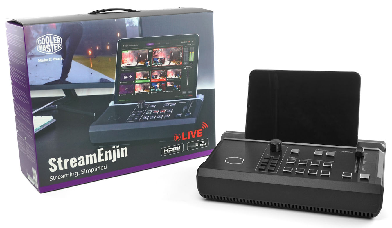 Cooler Master StreamEnjin 直播導播機