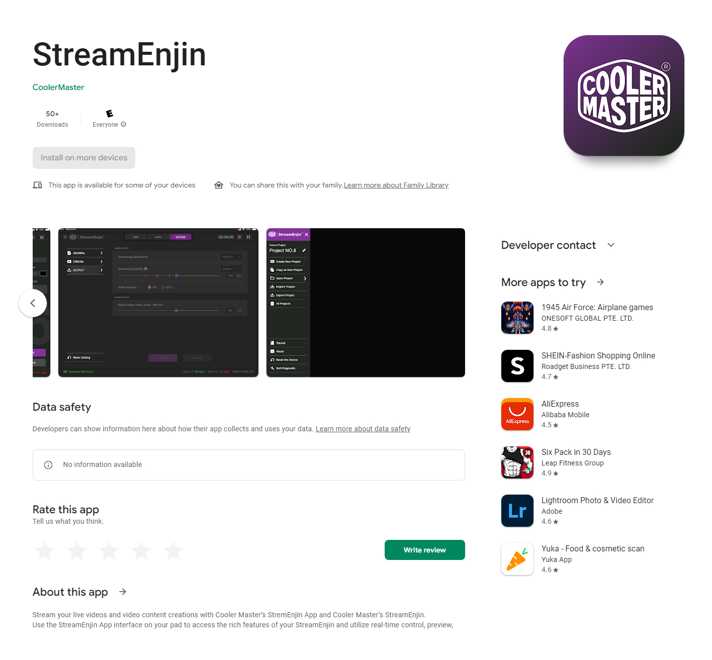 Cooler Master StreamEnjin 直播導播機
