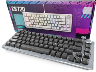 65% 佈局、為發燒友而生 Cooler Master CK720 遊戲鍵盤