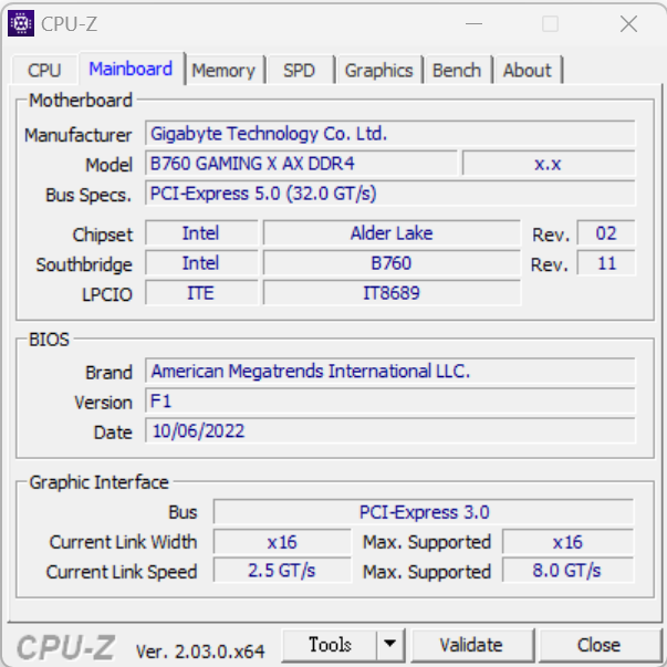 GIGABYTE B760 GAMING X