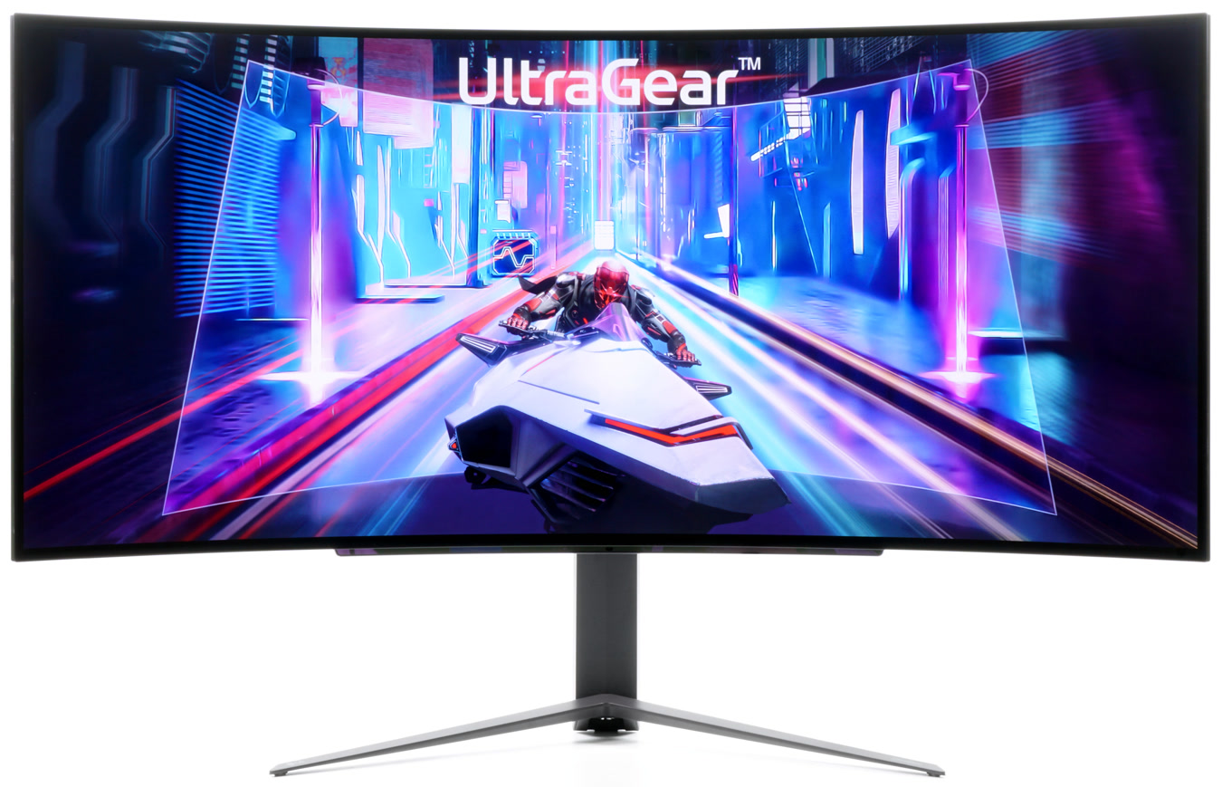 240Hz 800R 曲面、0.03ms GtG LG 45GR95QE-B 45" OLED 電競顯示器 - 電腦領域 HKEPC ...