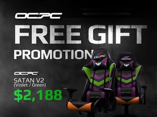 買 OCPC SATAN V2 電競椅送大禮 送 MON / MINI PC / SoundBar 三選一
