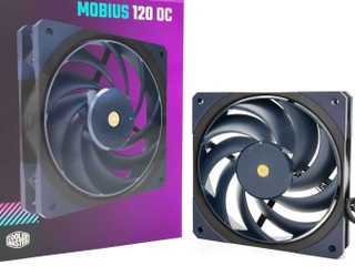 低噪、低震動 !! 終生保養 Cooler Master Mobius 120 OC 風扇