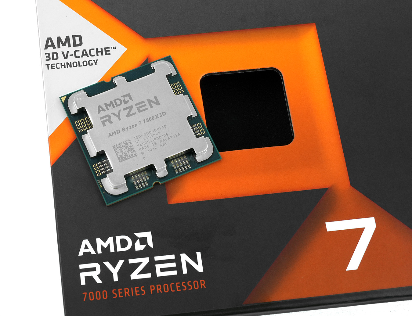 日本初の AMD Ryzen7 100 7800X3D 新品 PCパーツ