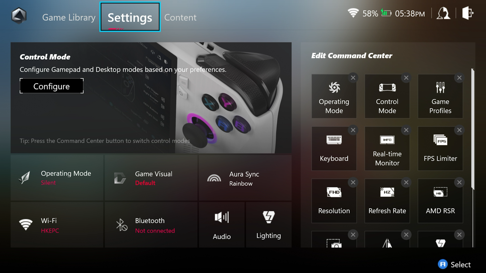 ASUS ROG Ally 遊戲主機