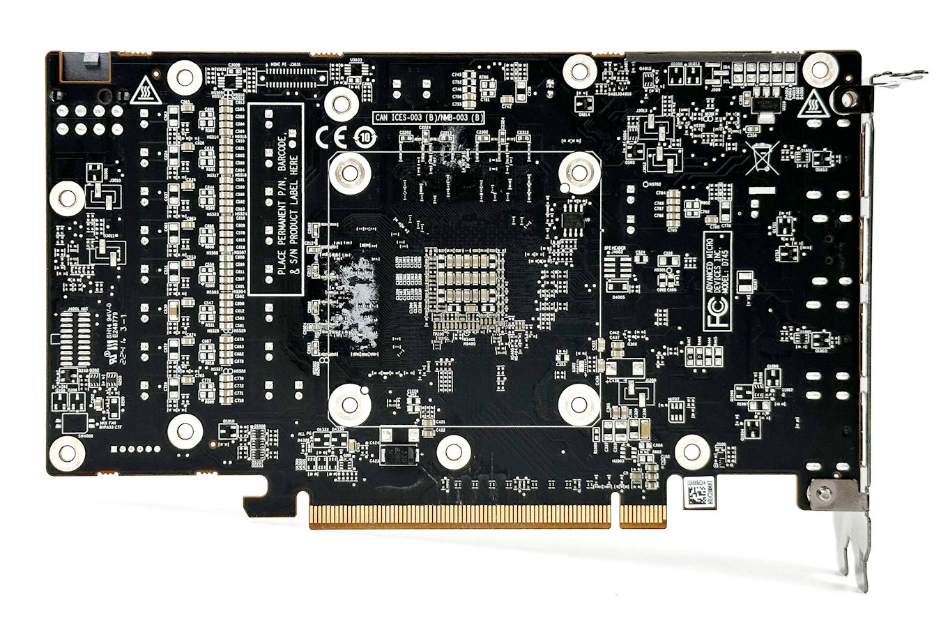 Radeon RX 7600 PCB