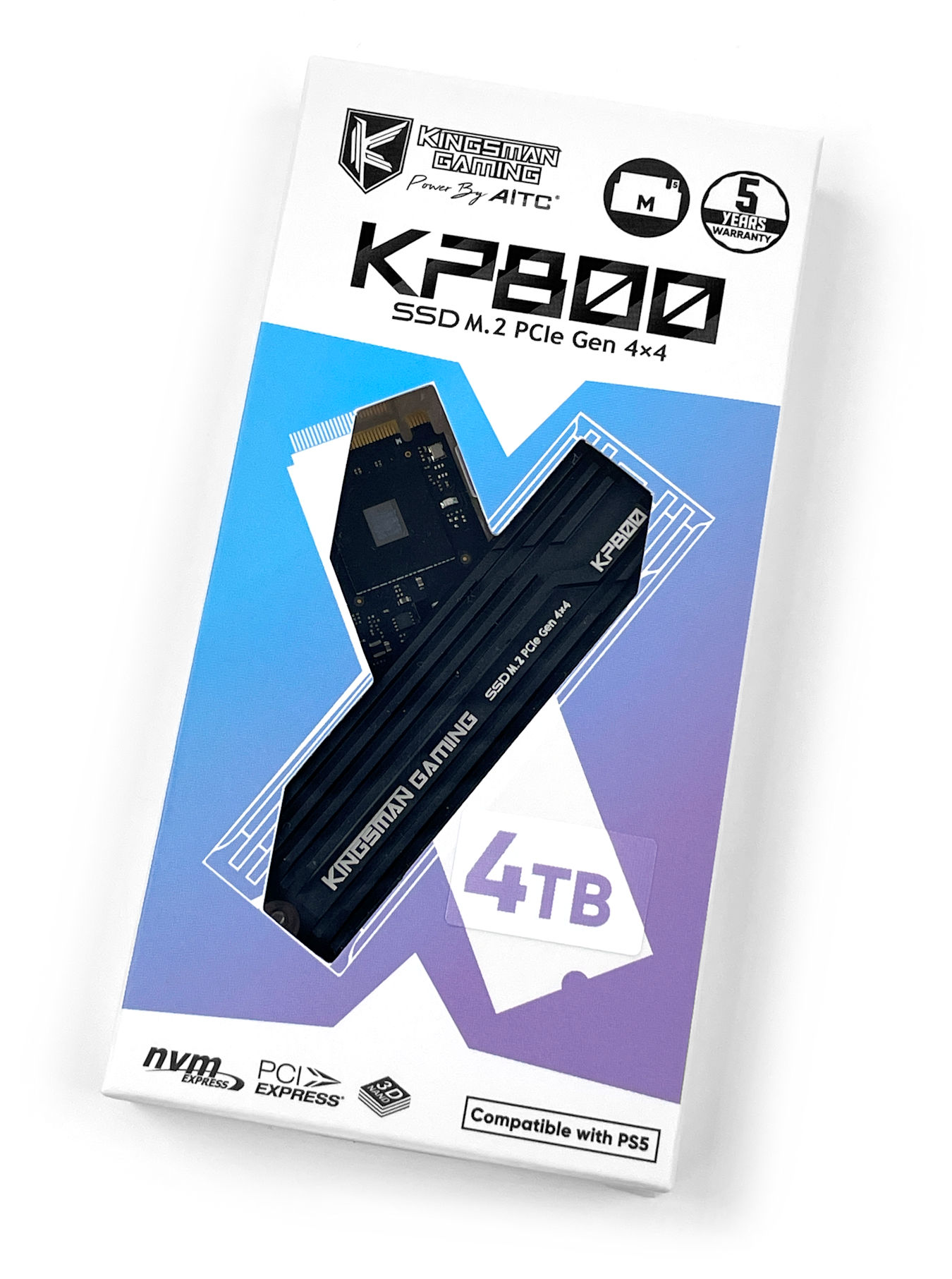 極速7.5GB/s !! 4TB 賣$1,899 Kingsman Gaming KP800 4TB Gen 4 SSD - 電腦領域HKEPC  Hardware - 全港No.1 PC網站