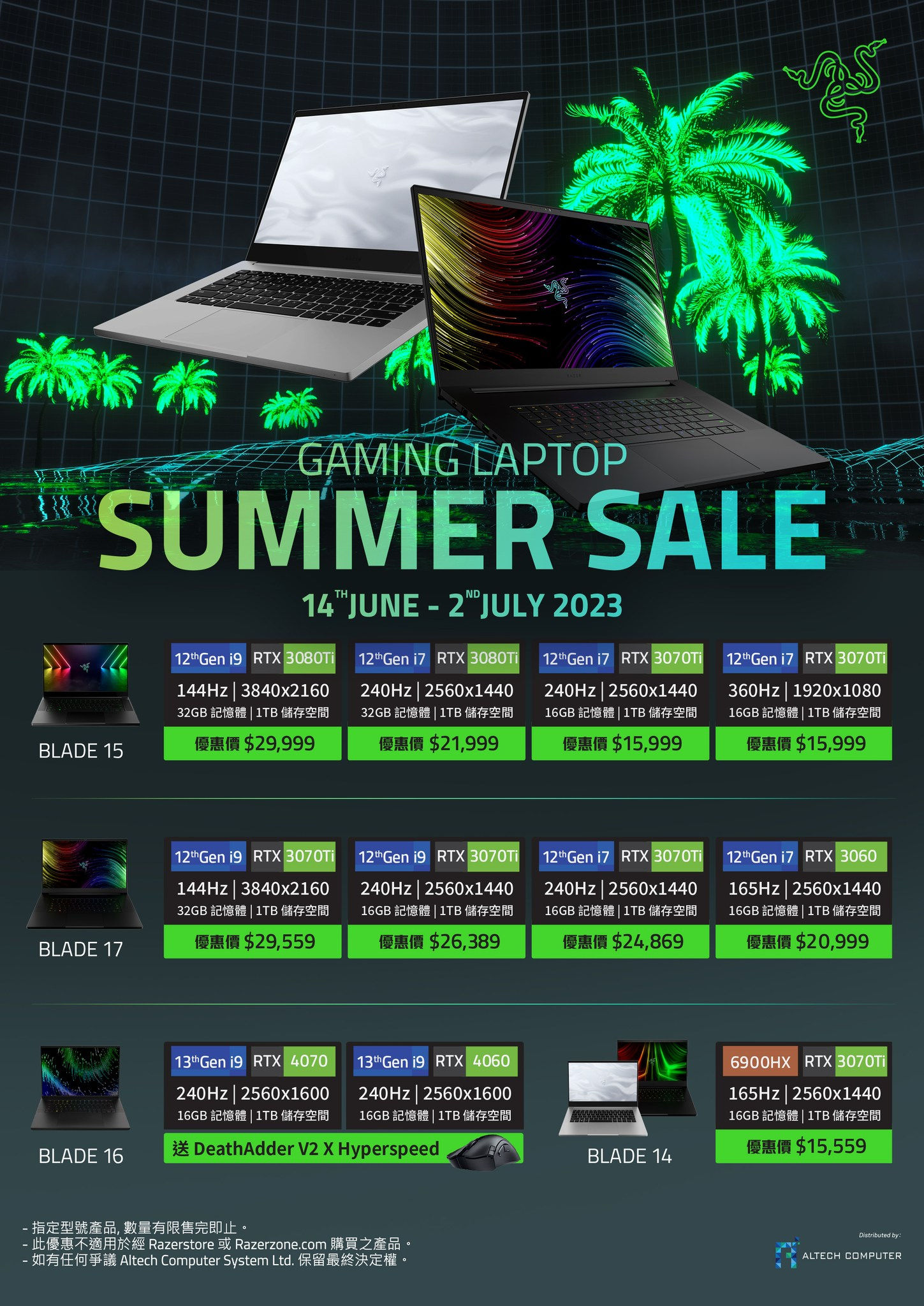 Razer Summer Promo