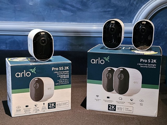 ARLO PRO 5 2K 無線安全攝影機