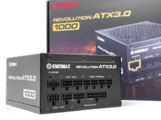 ATX 3.0 規格、雙 12VHPWR ENERMAX Revolution ATX 3.0 1000 PSU 開箱