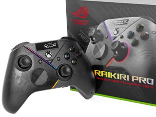 三模  PC 手掣、OLED 顯示器 ASUS ROG Raikiri Pro PC 遊戲手掣