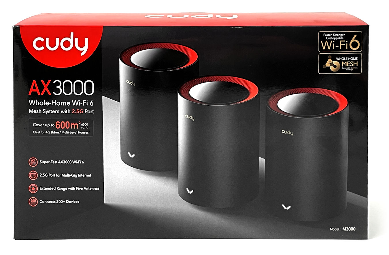 3 支裝只需 HK$1,379 !? CUDY AX3000 Dual Band 2.5G Wi-Fi 6 Mesh - 電腦領域 HKEPC ...