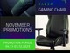 【Razer 電競椅十一月優惠】🐍 推廣期內指定型號電競椅優惠價發售