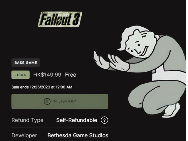 Fallout 3 Game of the Year Edition for Free: EPIC Games Offers 5 ...