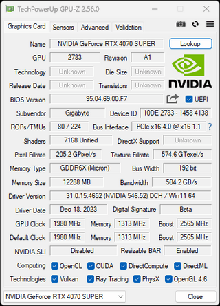 RTX 4070 SUPER