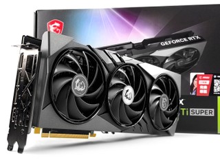 變瘦了 !! 2.5 Slot SUPER MSI GeForce RTX 4070 Ti SUPER GAMING X SLIM