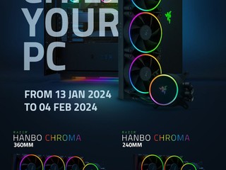 【RAZER DIY 電競產品 - 新年優惠】🥳 RAZER Hanbo 一體式水冷特惠價發售