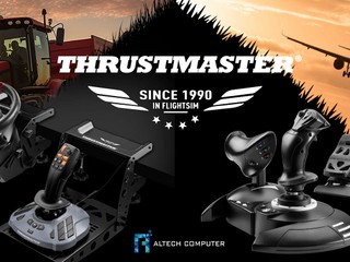 為用家提供全線產品銷售、維修及售後服務 Altech Computer 成為 Thrustmaster 港澳總代理