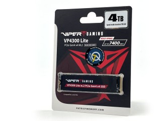4TB 大容量 !! 7.4GB/s 極速 Patriot VP4300 Lite 4TB Gen4 SSD