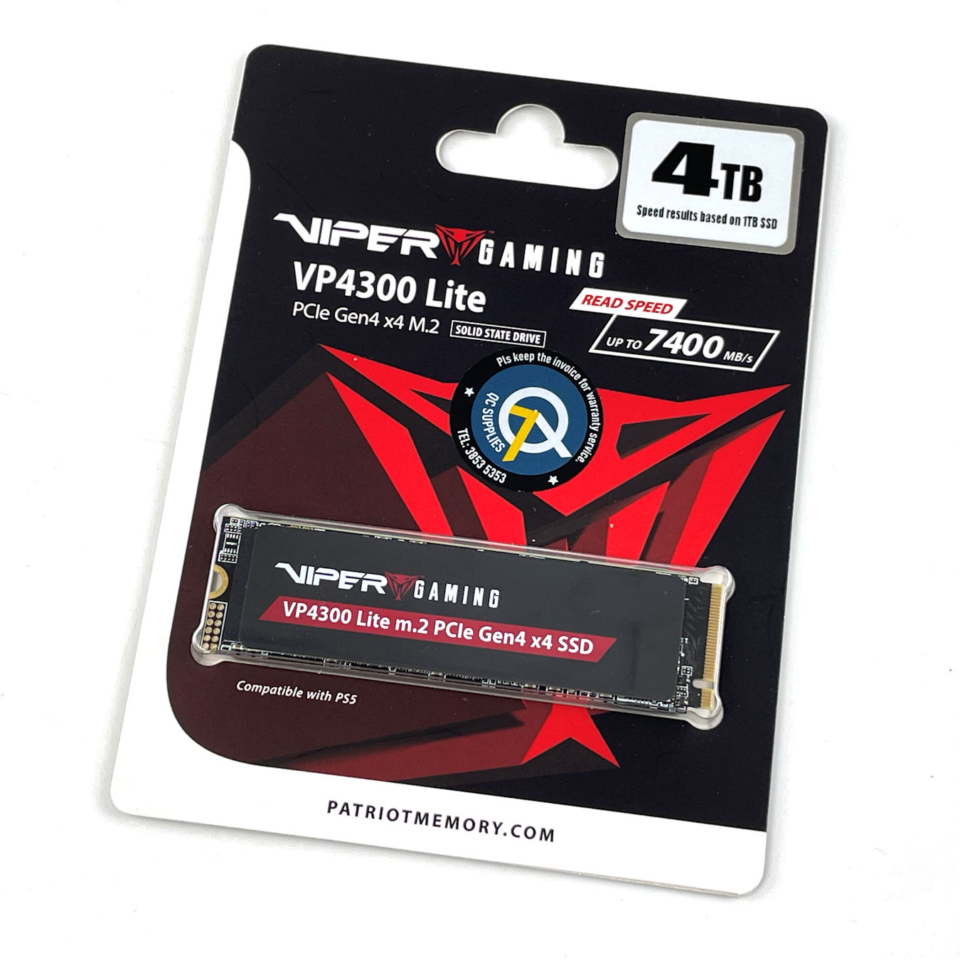 Ssd Patriot Viper VP4300 Review: A Long-lasting SSD Workhorse For