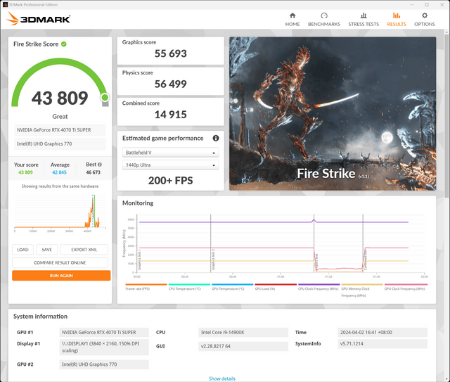GIGABYTE RTX 4070 Ti SUPER AERO