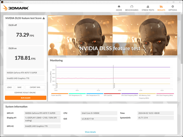GIGABYTE RTX 4070 Ti SUPER AERO