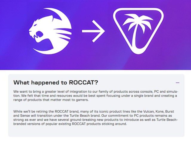 [情報] 德國電競周邊品牌Roccat步入歷史