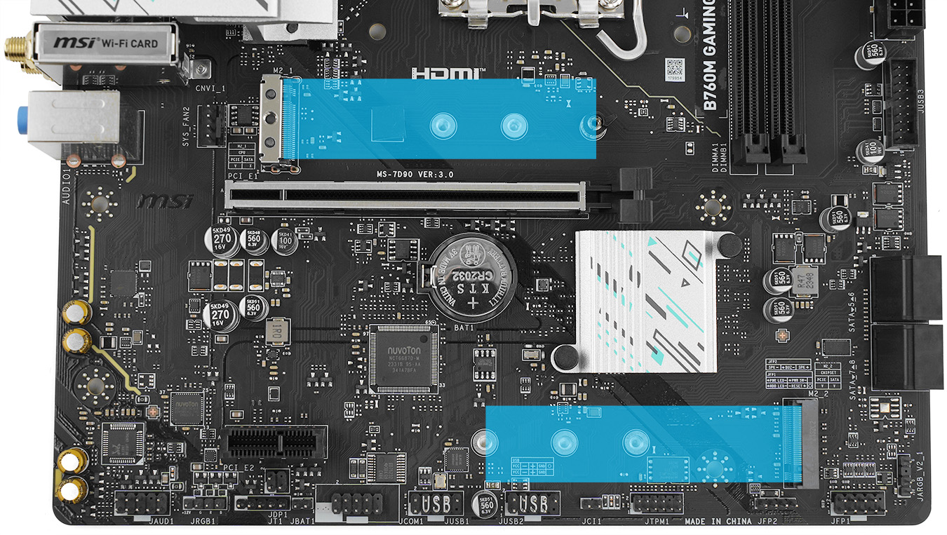 MSI B760M GAMING WIFI