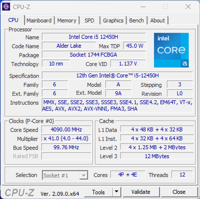 Colorful CMNH01-12450H Mini PC