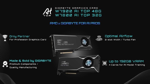 GIGABYTE 發佈 AI TOP 解決方案