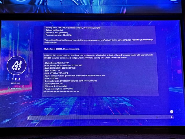 GIGABYTE 發佈 AI TOP 解決方案