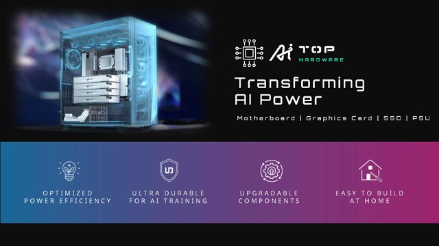 GIGABYTE 發佈 AI TOP 解決方案