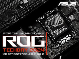 【申請 ✅】ROG Techday 2024 技術研討會 10 月 26 日下午 2 點 觀塘有利中心舉行 【申請 ✅】ROG Techday 2024 技術研討會 10 月 26 日下午 2 點 觀塘有利中心舉行