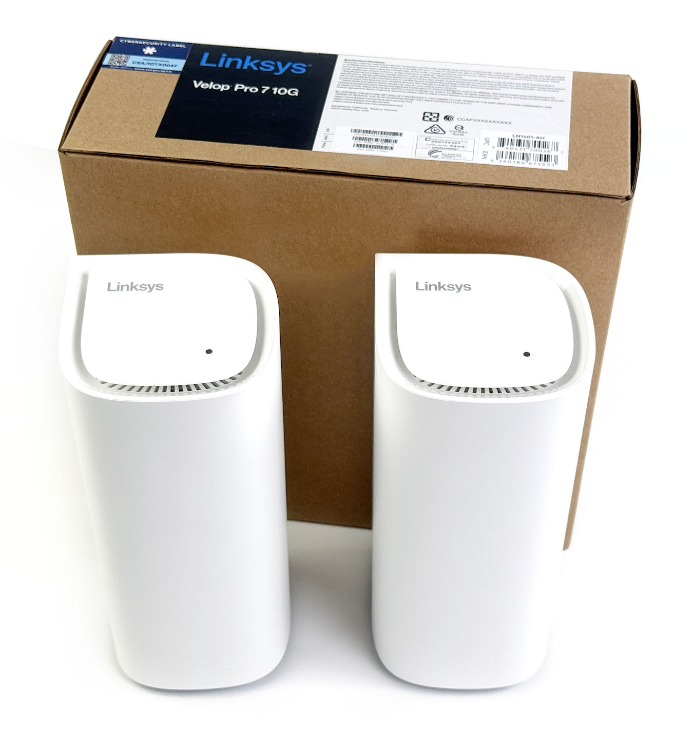 升級 10G WAN、三頻 BE11000 LINKSYS Velop Pro 7 10G Mesh Router 電腦領域 HKEPC