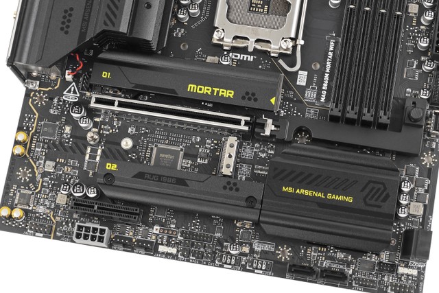 MSI MAG B860M MORTAR WIFI 主機板