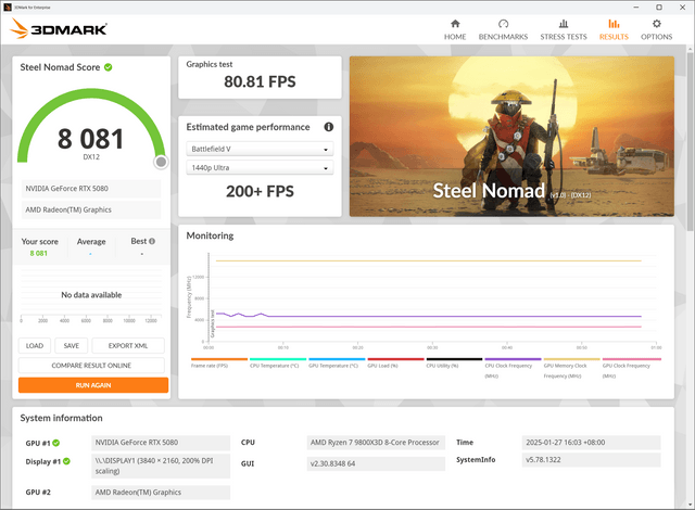 GALAX GeForce RTX 5080 1-Click O