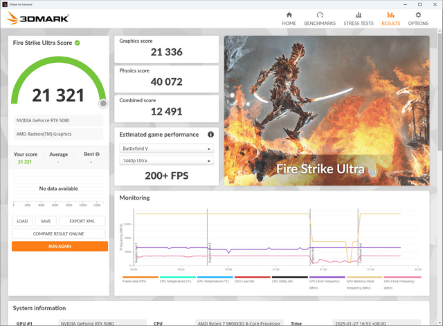 GALAX GeForce RTX 5080 1-Click O