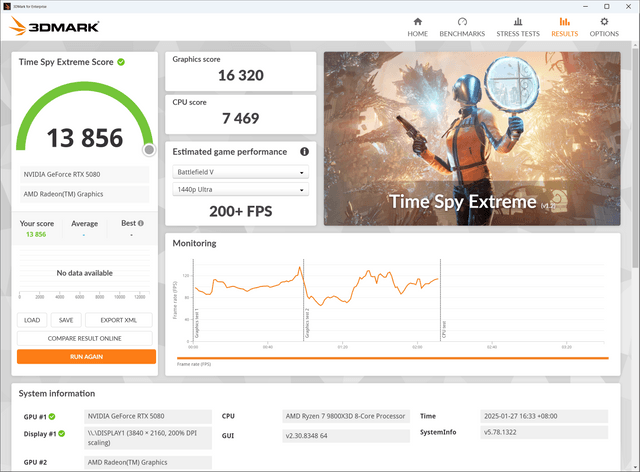 GALAX GeForce RTX 5080 1-Click O