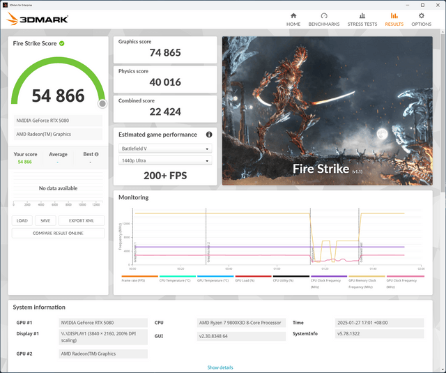 GALAX GeForce RTX 5080 1-Click O