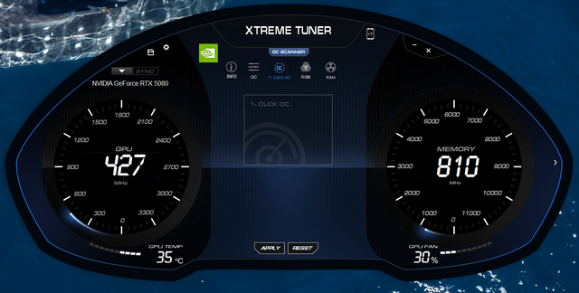 GALAX GeForce RTX 5080 1-Click O