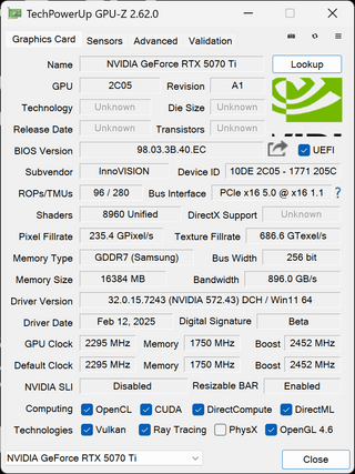 RTX 5070 Ti