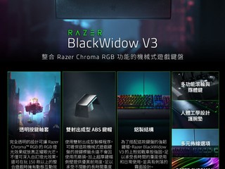 BlackWidow V3 入手的最佳時機 Razer 鍵盤減價!! 原價 $1,099 減至 $749
