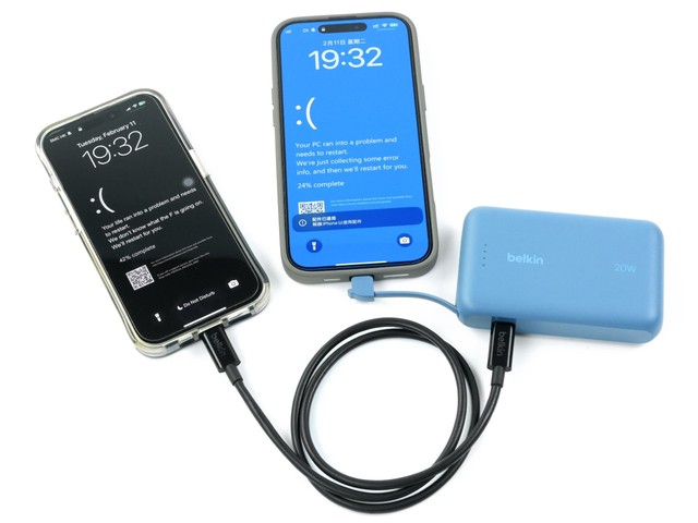 Belkin BoostCharge 10K 自帶線行動電源