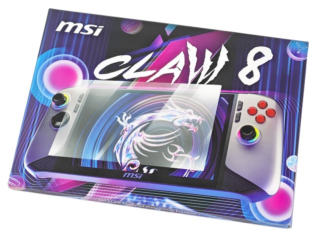 MSI Claw 8 AI+ A2VM 遊戲掌機