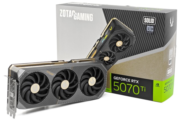 ZOTAC GAMING RTX 5070 Ti SOLID